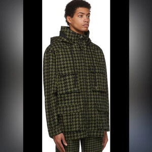 adidas x IVY PARK Black & Khaki Twill Track Jacket NWT size XS